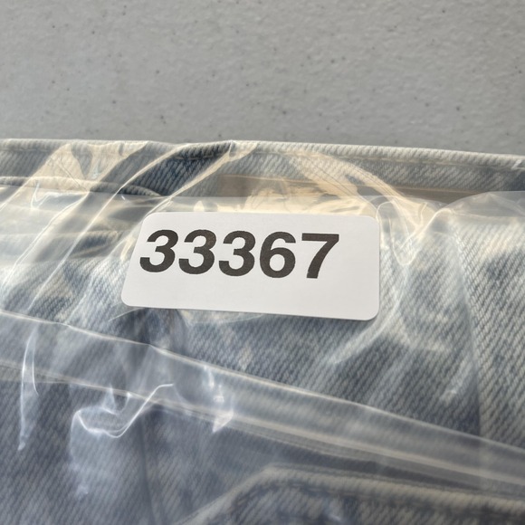 Calvin Klein Jeans Skirt Womens 30 Blue Denim Cargo Midi Pockets Slit Utility - Picture 8 of 8